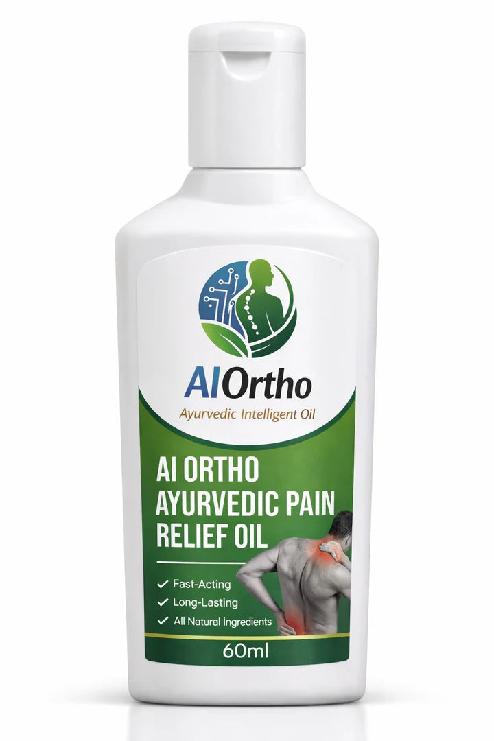 AI Ortho Joint & Muscle Pain Relief Oil – Fast Relief for Knee, Back & Shoulder Pain